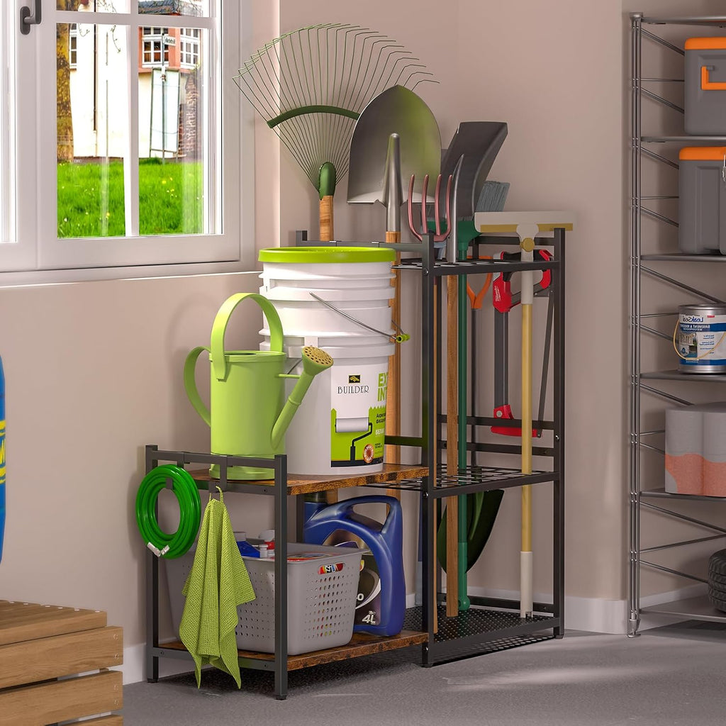 Multi-Purpose Storage Basket Organizer Set  Woven Shelves & Handled Storage Bins for Bathroom, Kitchen, Closet & Home Organization