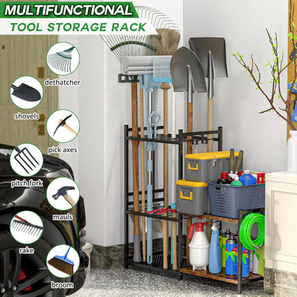 Multi-Purpose Storage Basket Organizer Set  Woven Shelves & Handled Storage Bins for Bathroom, Kitchen, Closet & Home Organization